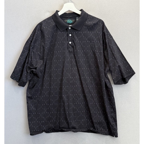 Other - Sedgefield Golf Men's Size XL Golf Clubs All Over Print Collared Polo Shirt